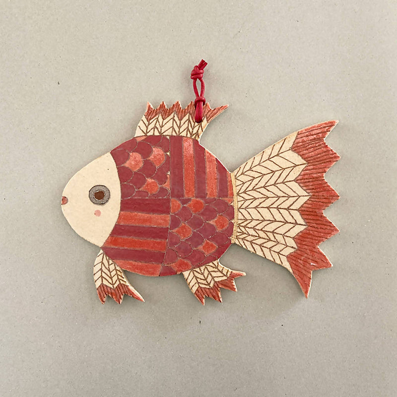 【三宅 友子（koiko gallery）】金魚 2_益子焼