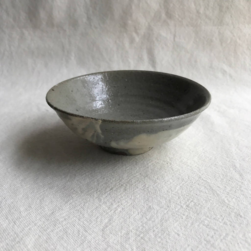 【あを】刷毛目飯碗　小_陶器