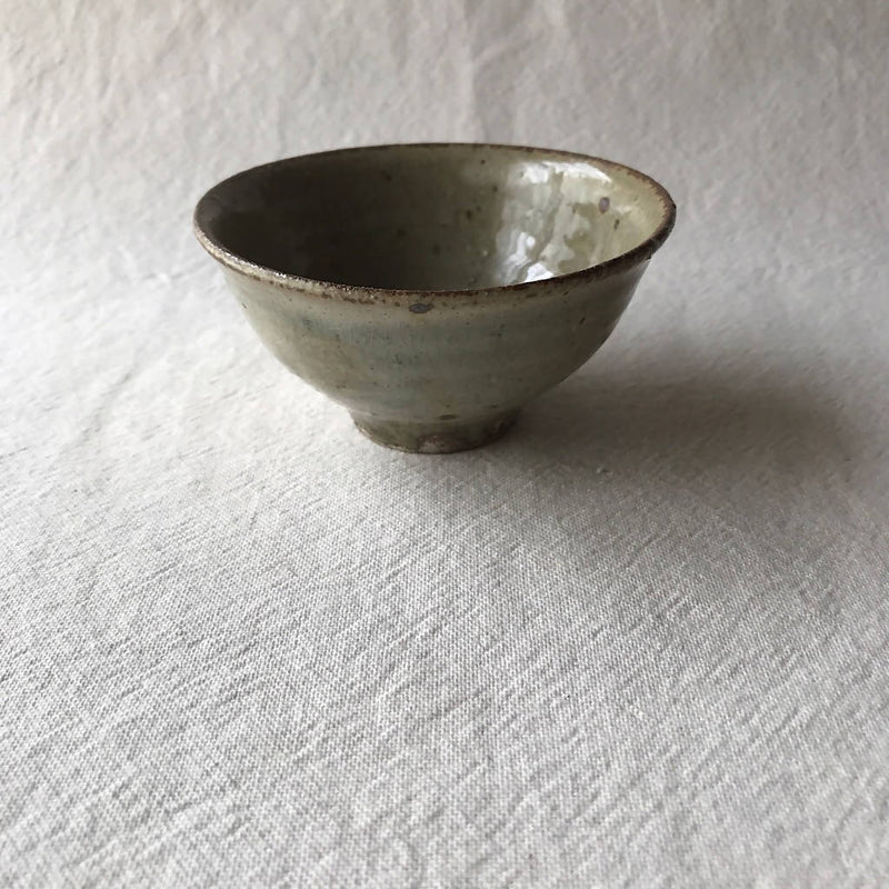 【あを】灰釉粉引茶杯_陶器