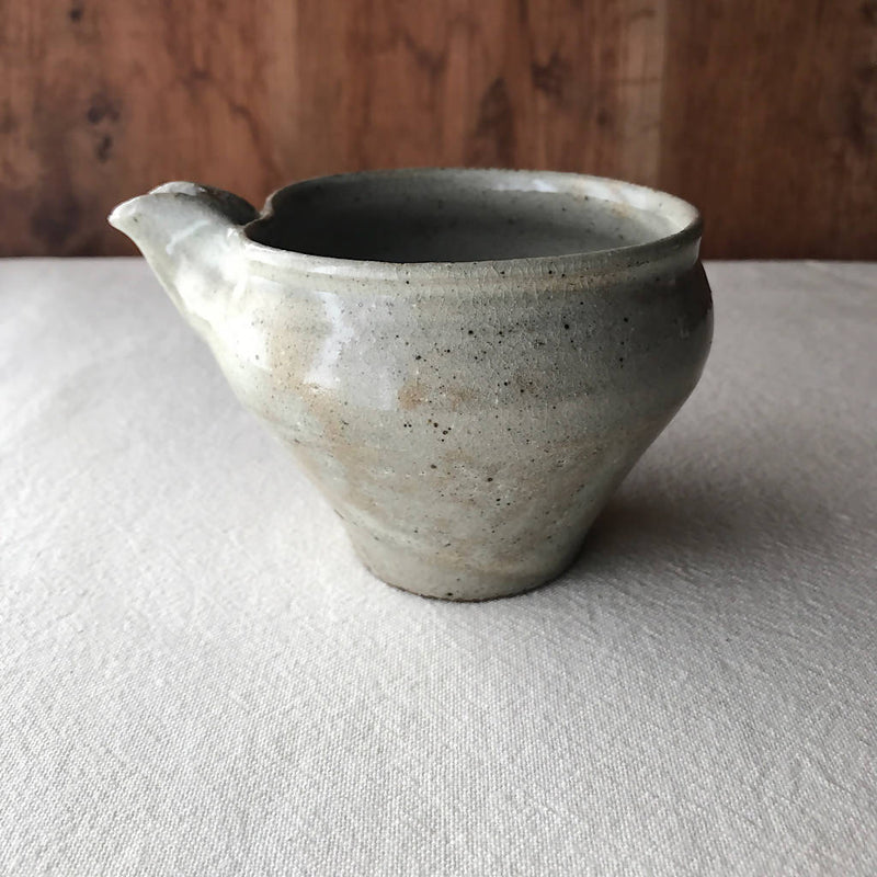 【あを】粉引灰釉付片口 ｃ_陶器
