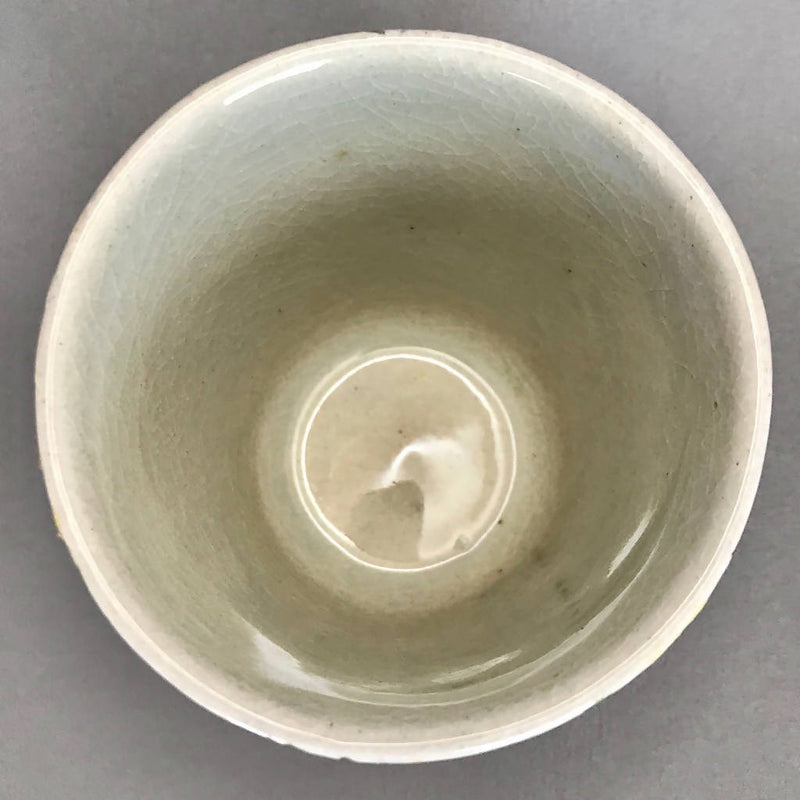 【魚子】フリーカップ　青花彩紋_益子焼