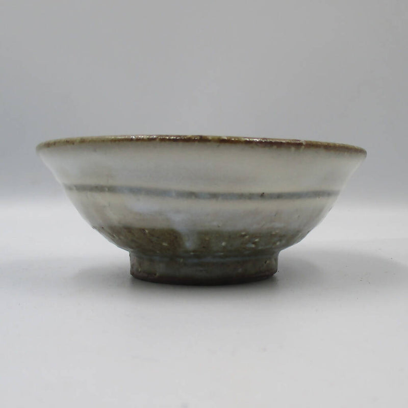 【ふじ窯】【２個セット】粉引3.5寸小鉢_益子焼